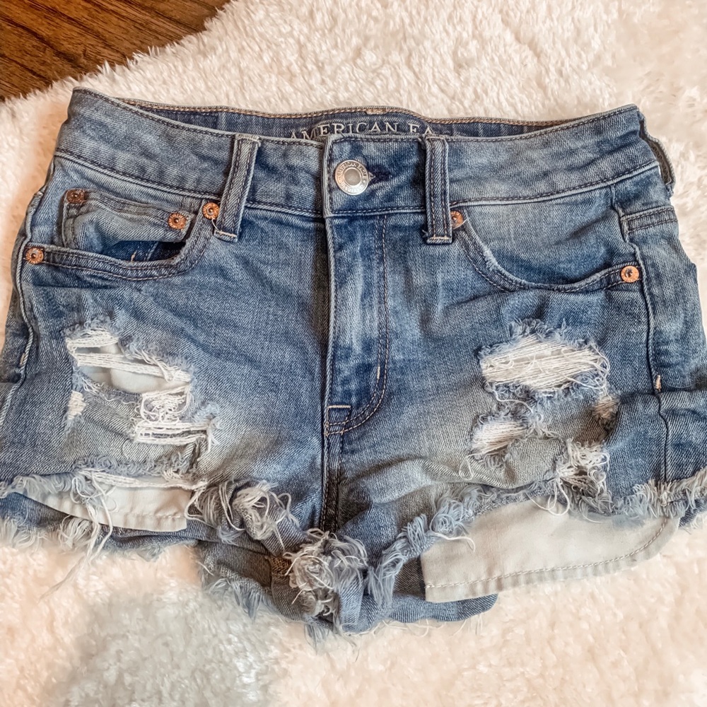 American Eagle Distressed Shorts